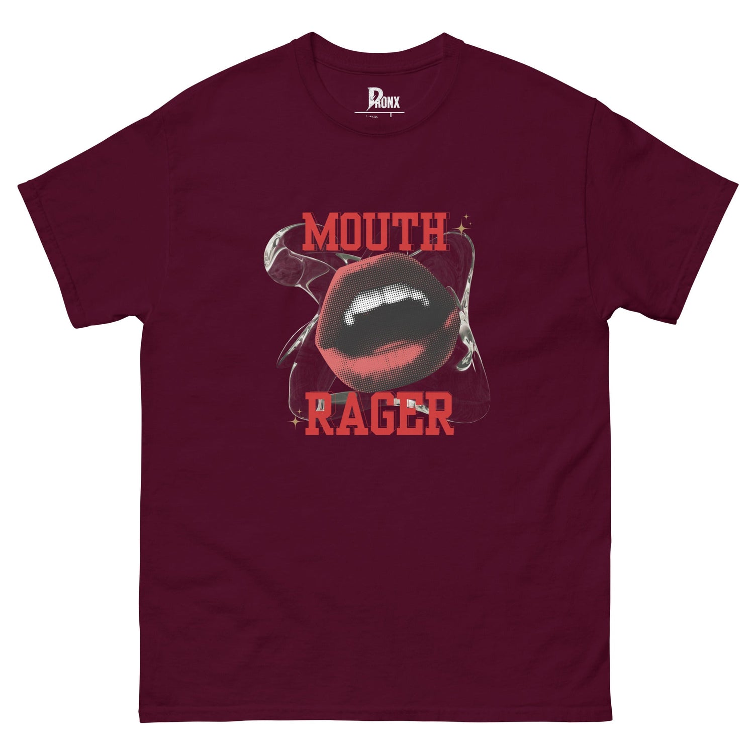 The Mouth Rager design hoodie by House of Dronx