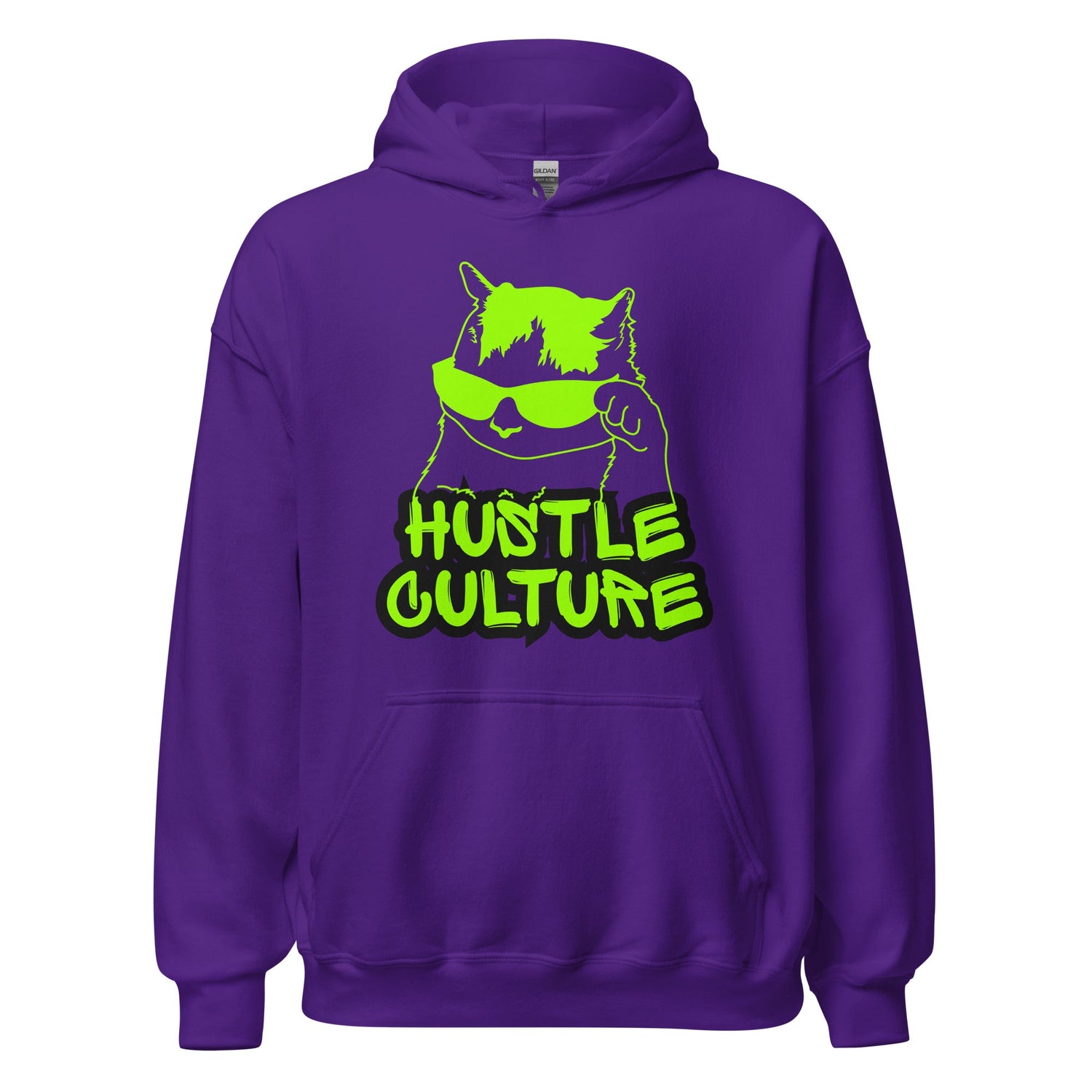 Hustle Culture design on hoodie by House of Dronx