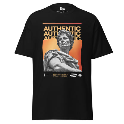 Oversized brown graphic t-shirt with AUTHENTIC Roman statue print – HouseOfDronx unisex streetwear